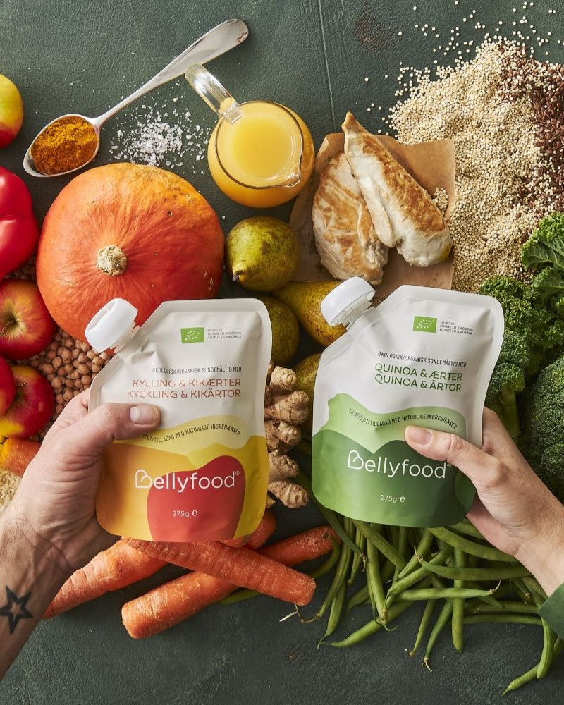 Er zijn op dit moment voor Nederland twee varianten van Bellyfood beschikbaar: Kip & Kikkererwten en Quinoa & Erwten.