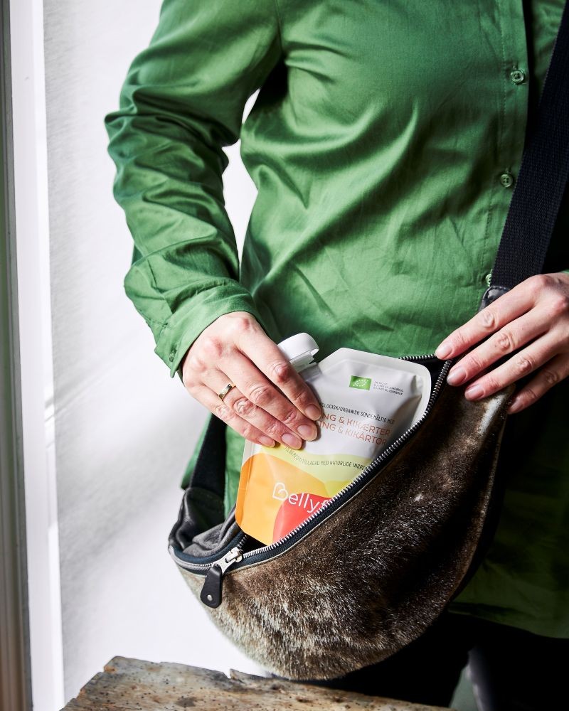 De producten kunnen voor opening op kamertemperatuur bewaard worden, waardoor ze gemakkelijk onderweg mee te nemen zijn.